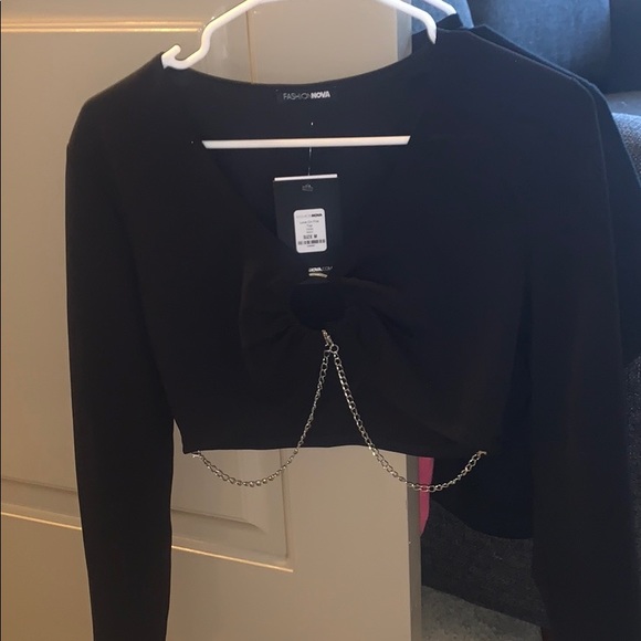 Cropped chain top - Picture 3 of 3